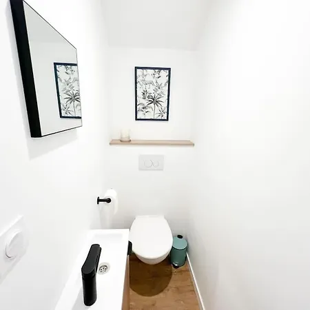 公寓 T3 Citron Cosy Proche Plages Et Commerces 圣纳泽尔